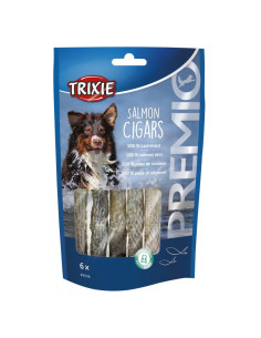 Trixie Cão Snack Salmon Cigars- pele de salmão 70ge (6un)
