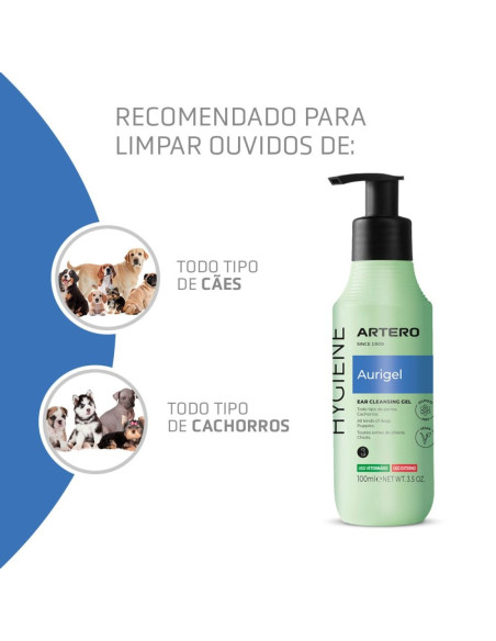 Artero Aurigel - Gel de Limpeza de Ouvidos Para Cães 100ml