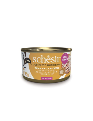Schesir Atum, Carne e Arroz 85gr