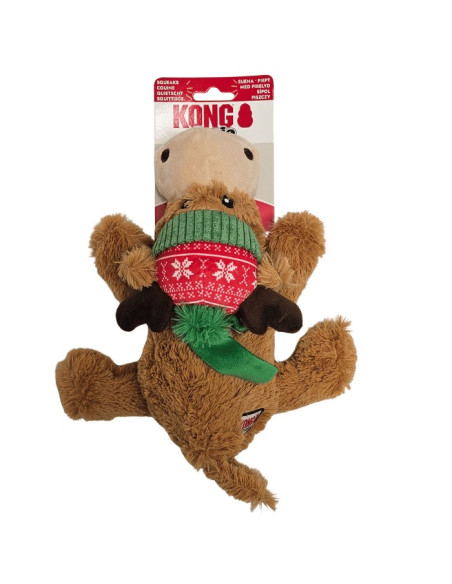 Brinquedo Kong Natal Peluche Cozie Rena - Medium (H25D117)