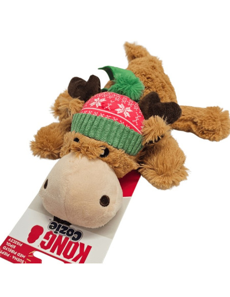 Brinquedo Kong Natal Peluche Cozie Rena - Medium (H25D117)