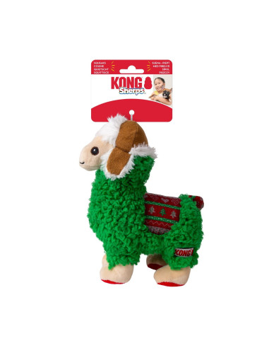 Brinquedo KONG Natal Sherps Llama - Medium (H25D126)