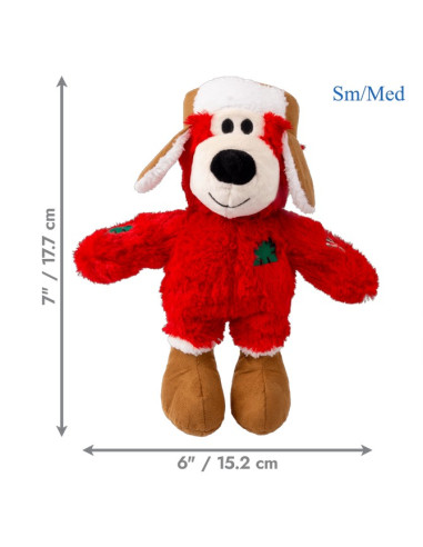 Brinquedo Kong Natal Wild Knots Urso - Small/Medium cor sortida (H25D141)