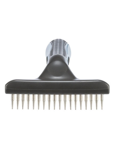 Trixie Pente Ancinho Dentes Rotativos para pelo curto 10x15cm