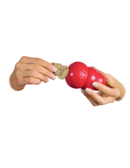 Kong Snacks/Bolachas p/rechear Brinquedos - Bacon e Queijo - Large  (XO1E)