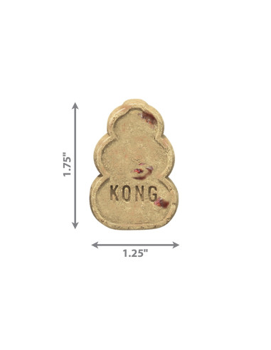 Kong Snacks/Bolachas p/rechear Brinquedos - Bacon e Queijo - Large  (XO1E)