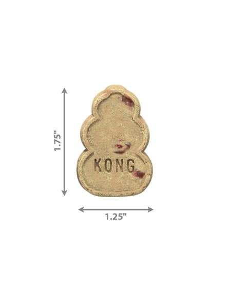 Kong Snacks/Bolachas p/rechear Brinquedos - Bacon e Queijo - Large  (XO1E)