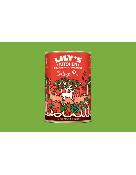 Lily´s Kitchen Gato Húmidos Salmão e Frango com Camarão (Smooth Paté)