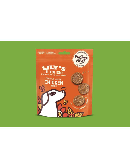 Lily's Kitchen Cão Snacks Chomp-away Chicken Bites 70gr