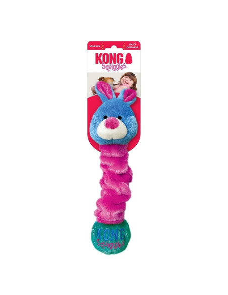 Brinquedo Kong Peluche Elástico Squiggles c/ som - M (50 cm)