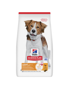 Hill's Science Plan Cão Adulto Light Medium Frango