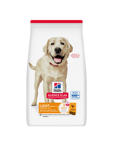 Hill's Science Plan Cão Adulto Light Large Breed Frango