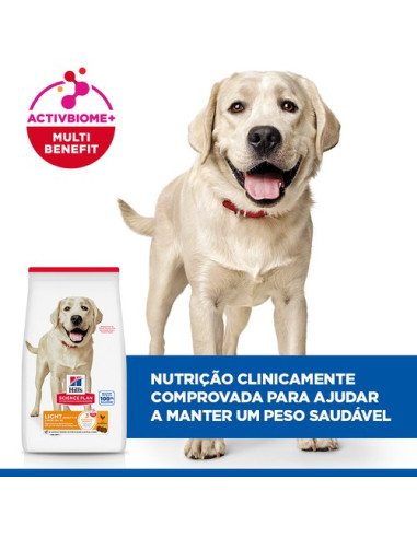 Hill's Science Plan Cão Adulto Light Large Breed Frango