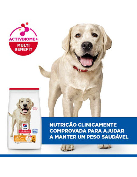 Hill's Science Plan Cão Adulto Light Large Breed Frango