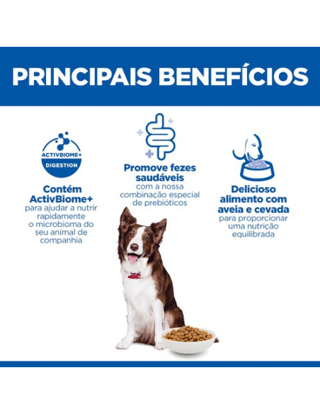 Hill's Science Plan Cão Adulto Perfect Digestion Medium Frango