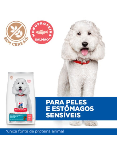 Hill's Science Plan Cão Adulto Hypoallergenic Medium Salmão