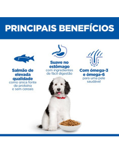 Hill's Science Plan Cão Adulto Hypoallergenic Large Breed Salmão 2