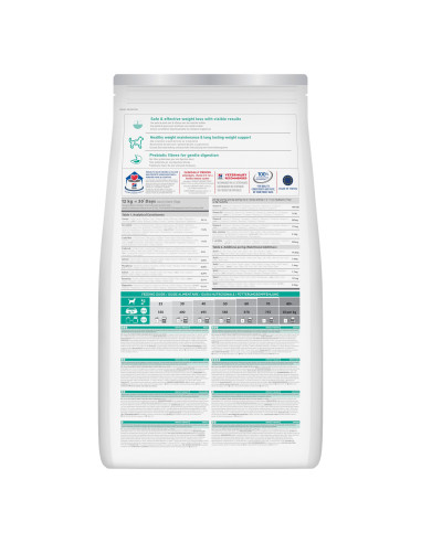 Hill's Science Plan Canine Large Breed Perfect Weight 12kg 