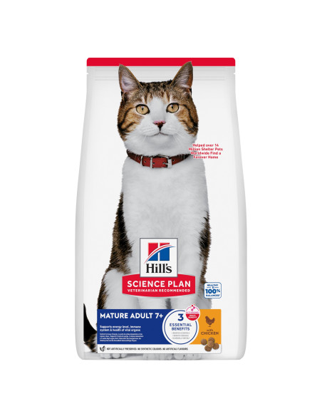 Hill´s Science Plan Feline  Adult 7+ 2kg