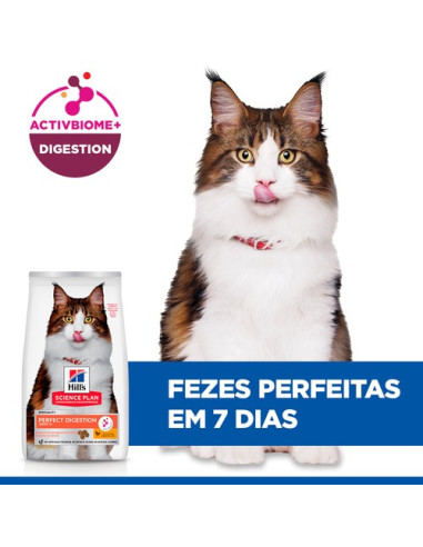 Hill's Science Plan Gato Adult Perfect Digestion Frango