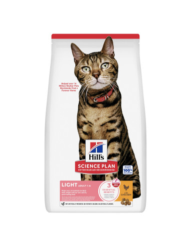Hill's Science Plan Gato Adult Light Frango