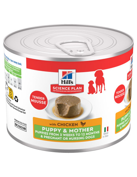 Hill's Science Plan Cão Húmidos Puppy & Mother Mousse