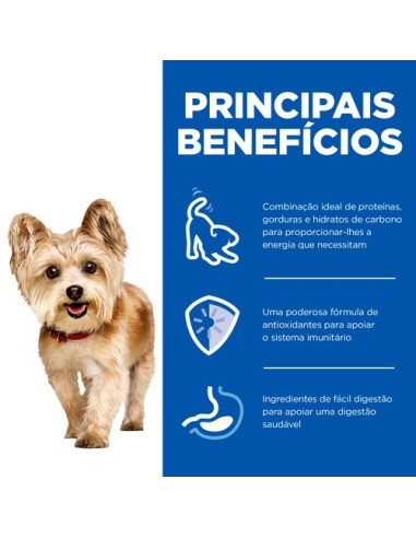 Hill's Science Plan Cão Húmidos Mature Mousse Small e Mini Frango