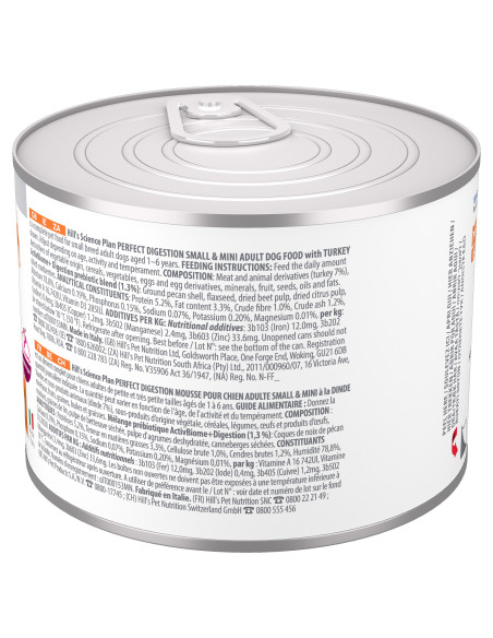 Hill's Science Plan Cão Húmidos Adult Mousse Perfect Digestion Perú