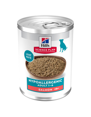 Hill's Science Plan Cão Húmidos Adult Hypoallergenic Salmão