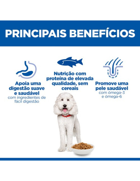 Hill's Science Plan Cão Húmidos Adult Hypoallergenic Salmão