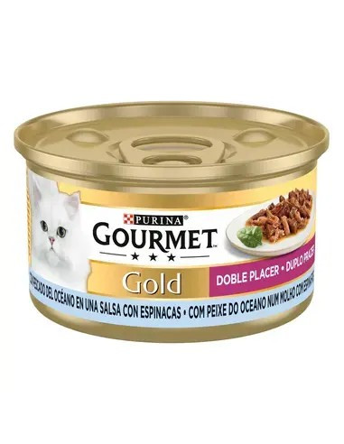 Purina Gourmet Gold Duplo Prazer Peixe do Oceano 85gr