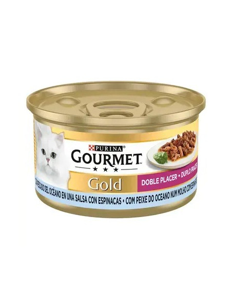 Purina Gourmet Gold Duplo Prazer Peixe do Oceano 85gr