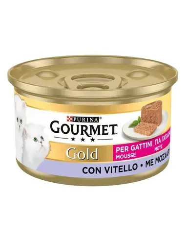 Purina Gourmet Gold Gatinhos Mousse Vitela 85gr