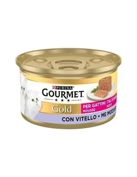 Purina Gourmet Gold Gatinhos Mousse Vitela 85gr