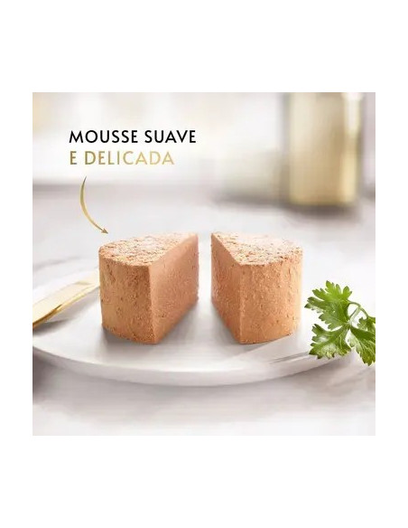 Purina Gourmet Gold Mousse com Peixe do Oceano lata 85gr