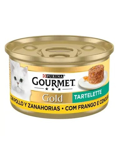 Purina Gourmet Gold Tartelette Frango e Cenouras 85gr