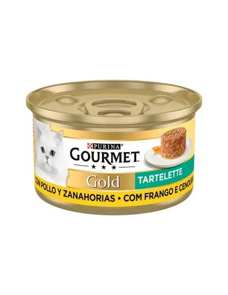 Purina Gourmet Gold Tartelette Frango e Cenouras 85gr