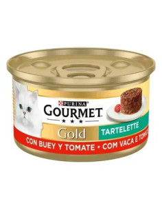 Purina Gourmet Gold Tartelette Carne de Vaca e Tomate lata 85gr