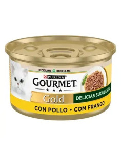 Purina Gourmet Gold Delícias Suculentas com Frango 85gr