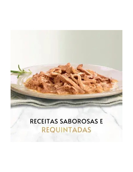 Purina Gourmet Gold Delícias Suculentas com Peixe do oceano 85gr