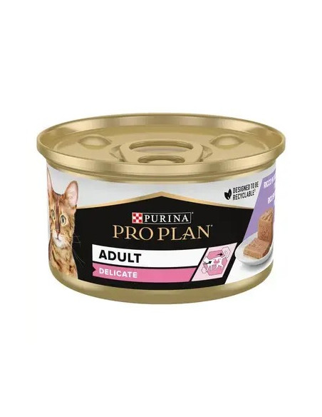 Purina Pro Plan Gatos Húmidos Adulto Esterilizado Perú em mousse