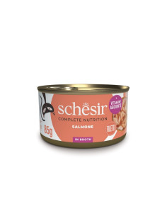 Schesir Gato Húmidos Complete Nutrition in broth Salmão