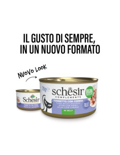 Schesir Gato Húmidos in jelly Atum com Cherne 2