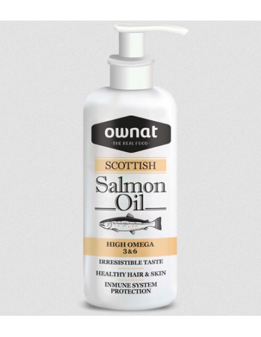 Óleo de Salmão Ownat para Cães e Gatos - 250ml