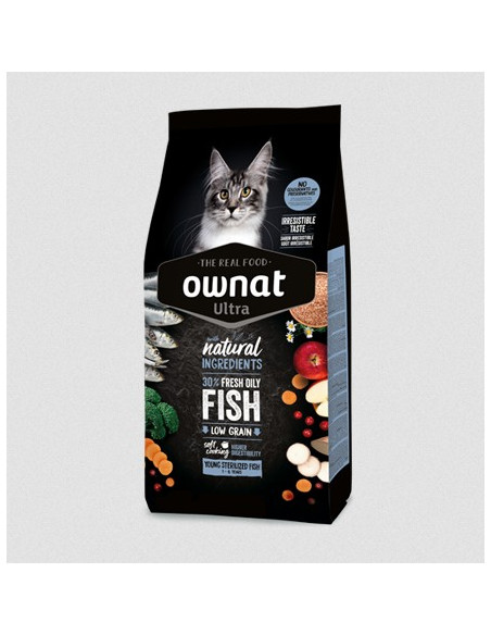 Ownat Gato ULTRA Young Sterilised Fish