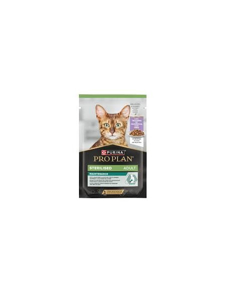 Purina Pro Plan Gatos Húmidos Adulto Esterilizado Perú em gelatina