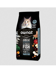 Ownat Gato ULTRA Mature Sterilised Fish