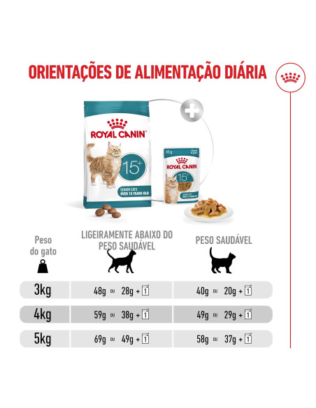 Royal Canin Ageing 15+, Gato, Seco, Sénior, Alimento/Ração