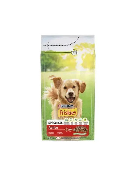 Friskies Cão Adulto Active Vaca 18kg