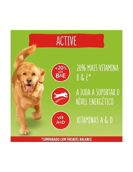 Friskies Cão Adulto Active Vaca 18kg